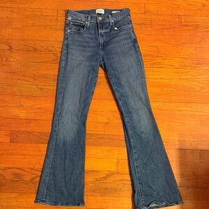 Citizens Of Humanity Medium Blue Wide Leg Jeans